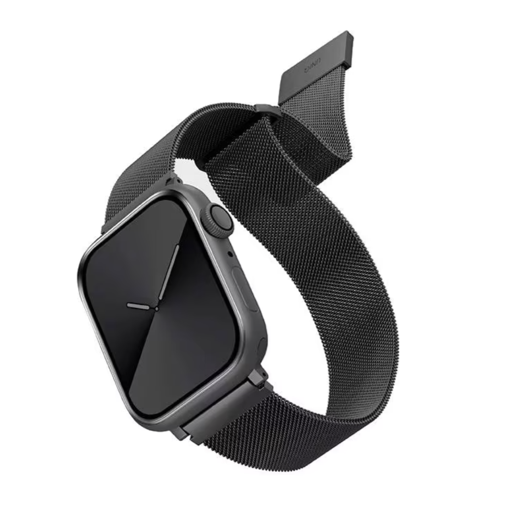 Стальной ремешок Uniq DANTE для Apple Watch 49/45/44/42, Графит