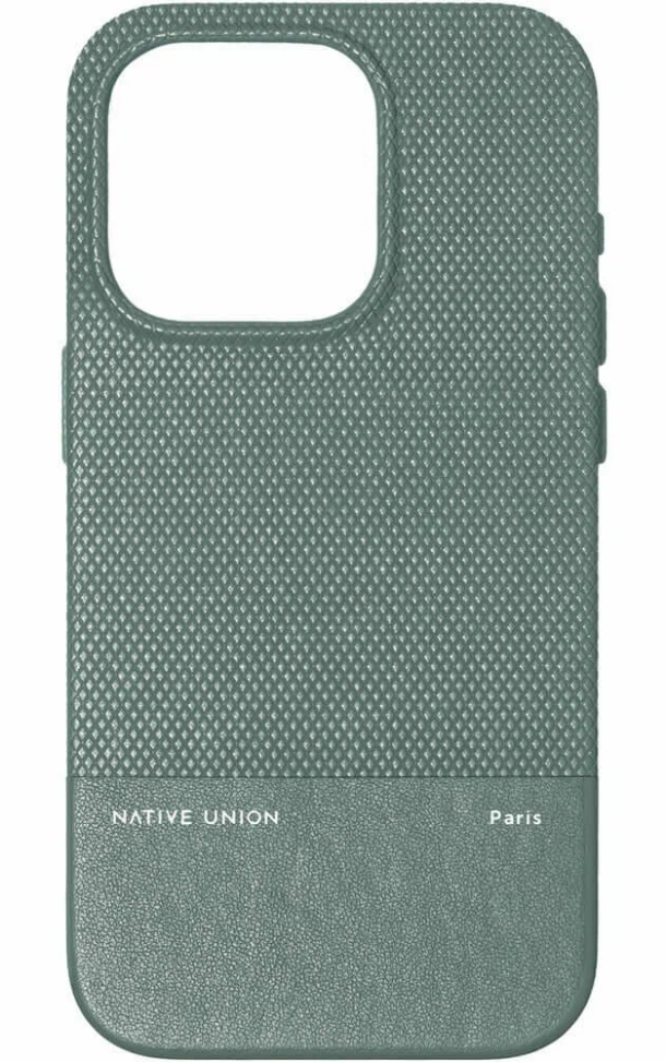Чехол Native Union (Re)Classic Case для iPhone 15 Pro Max, Зеленый
