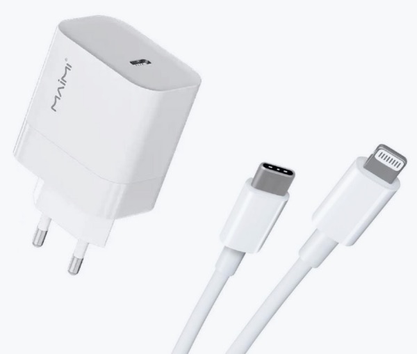 Maimi T76 Type-c - Lightning, Белый