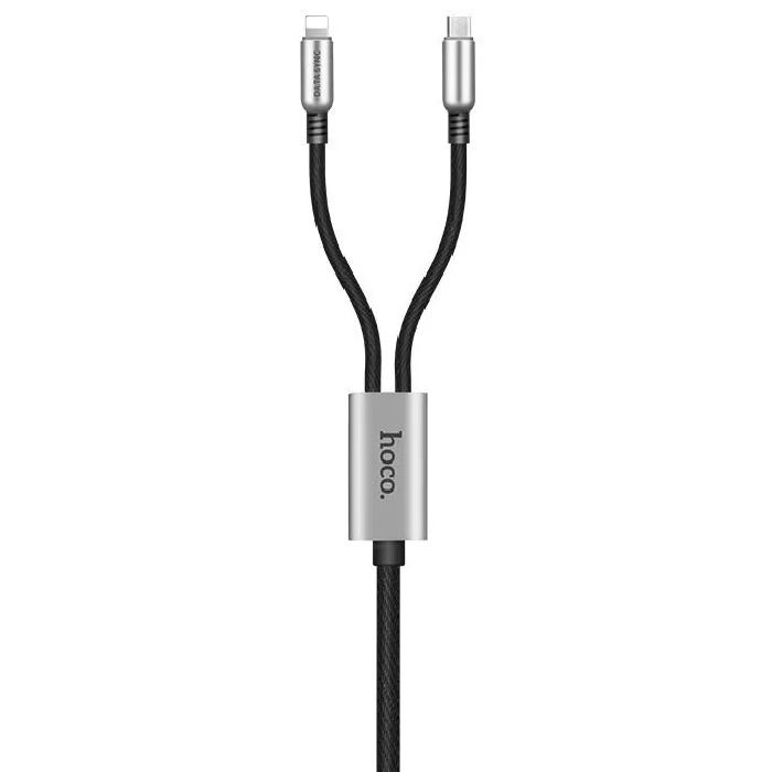 Hoco U17 USB to lightning+Micro