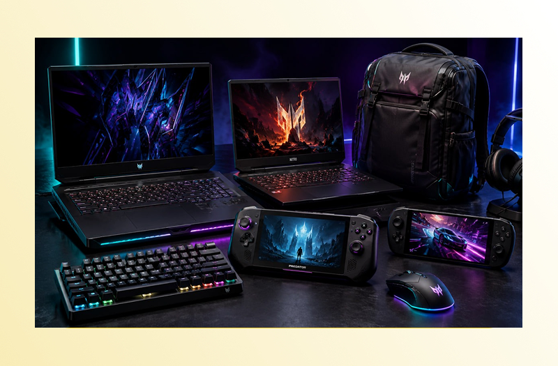 Acer представила на Computex 2026 мощные AI-ноутбуки, игровые флагманы и мониторы с частотой до 1000 Гц