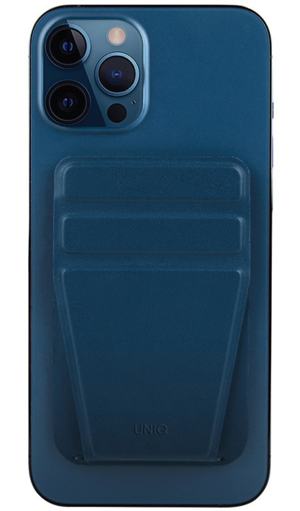 Чехол-бумажник Uniq LYFT с подставкой синего цвета