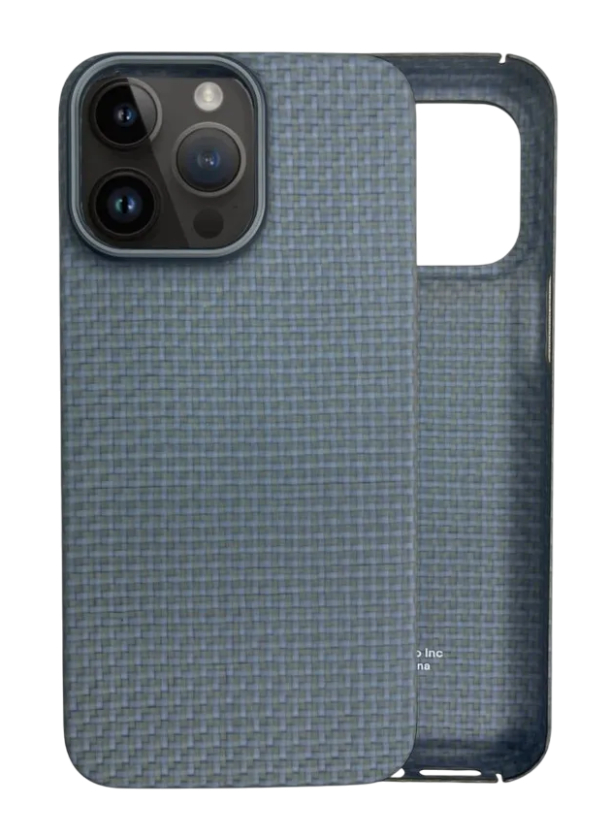 Чехол KZDOO MagSafe Кевлар для iPhone 15 Pro Max, Титан