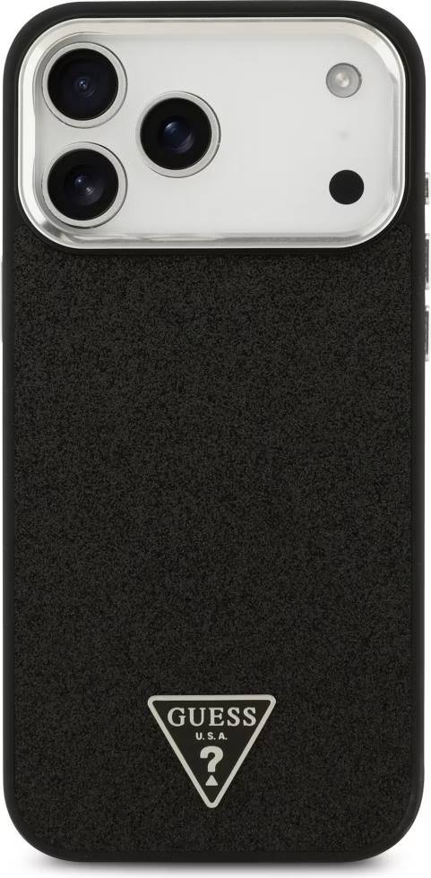 Чехол Guess iPhone 17 Pro Max, MagSafe, Черный