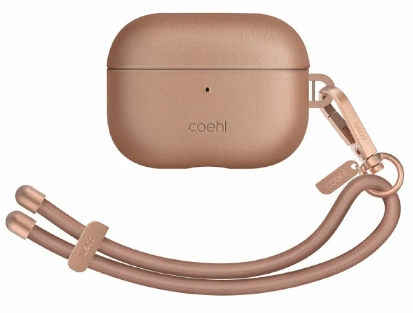 Чехол Airpods Pro 2 COEHL Haven с ремешком для рук, Dusty Nude