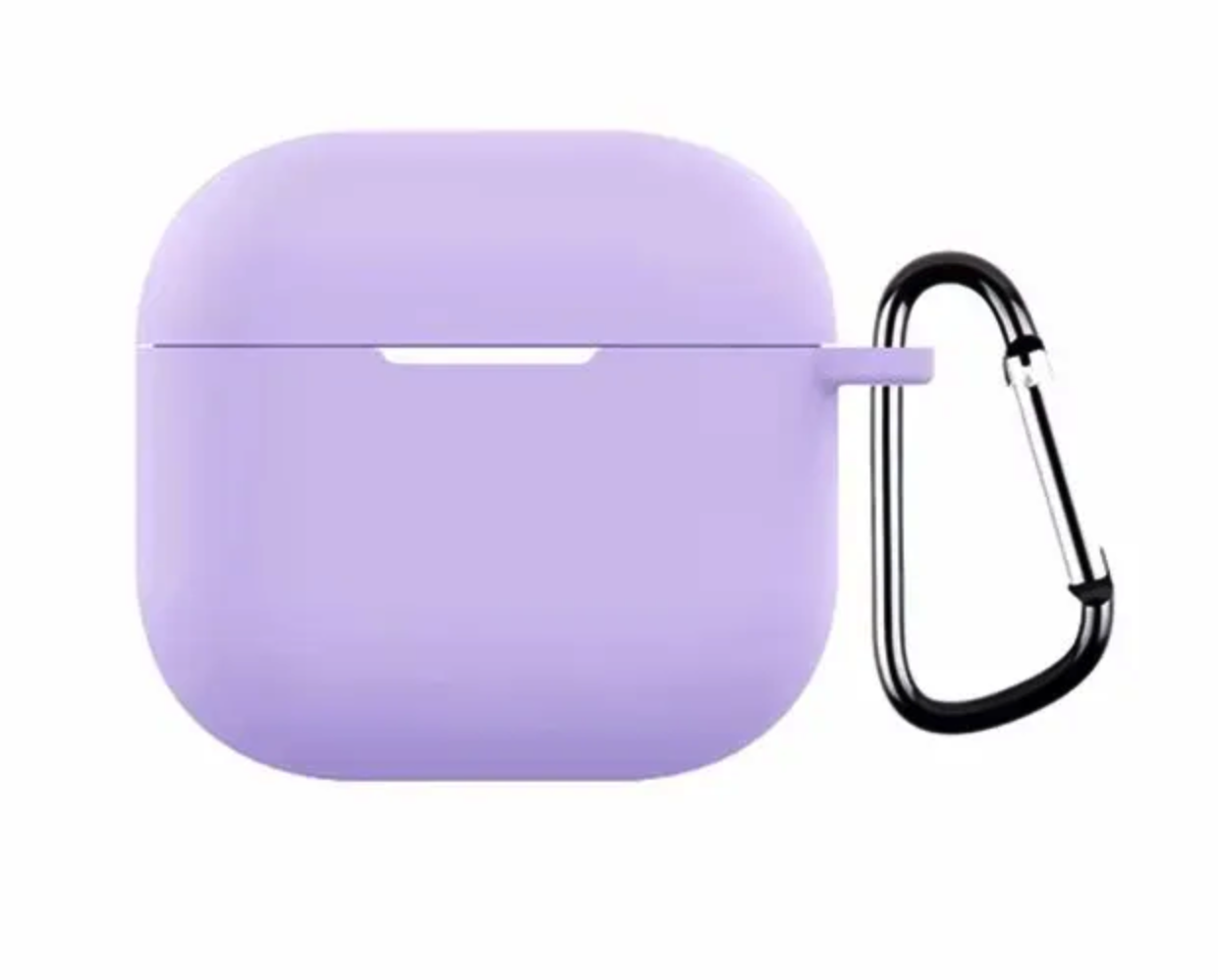 Чехол для наушников Airpods 4 силикон, фиолетовый