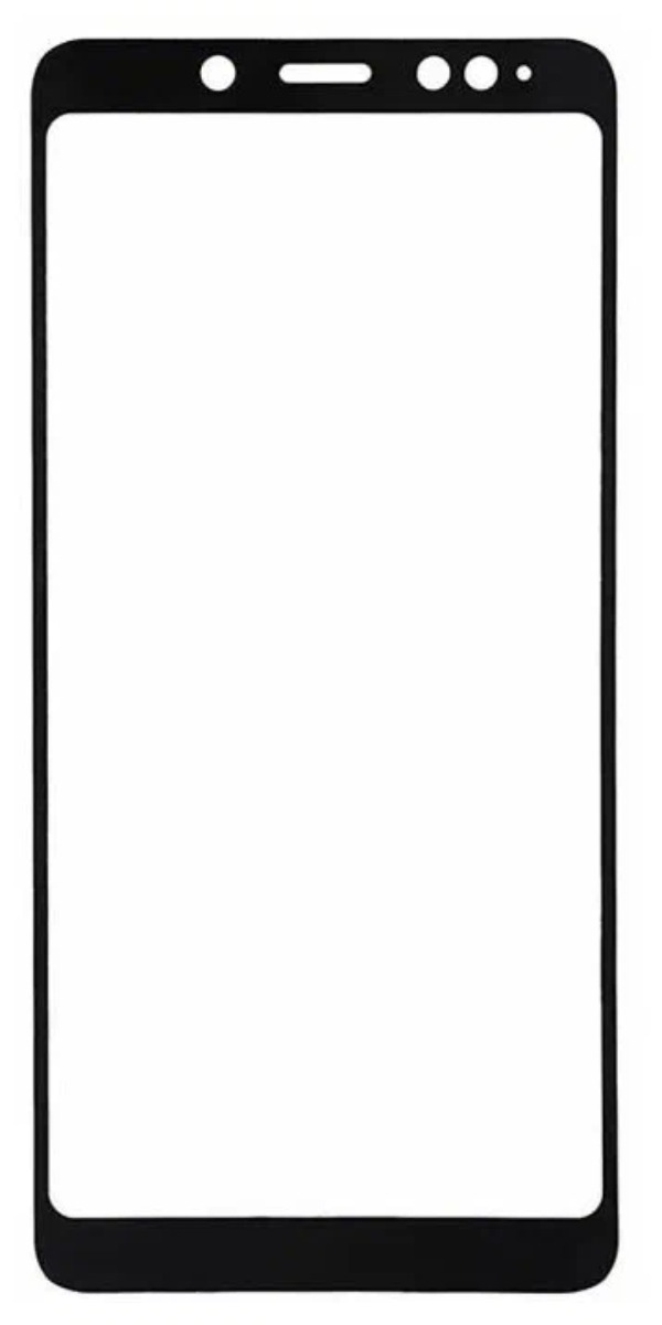 Защитное стекло 2D для Xiaomi Redmi Note 5, Черный