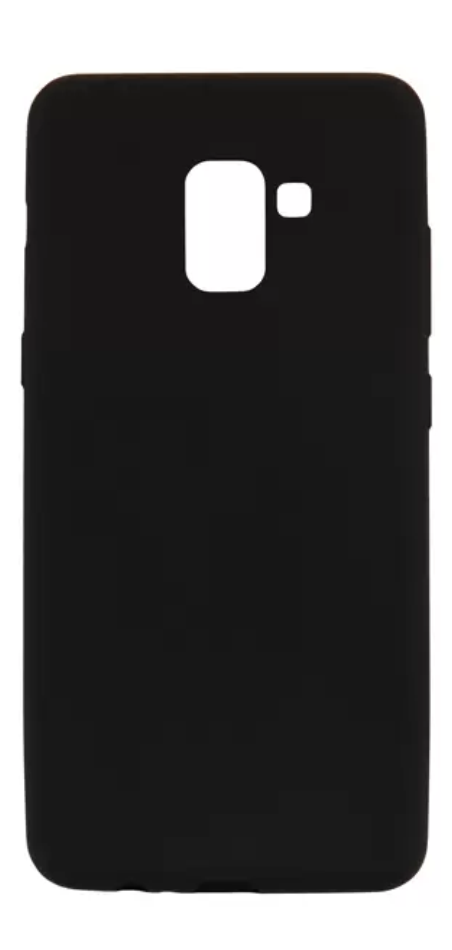 Чехол Силиконовый для Galaxy A7 / A8 Plus 2018, Черный