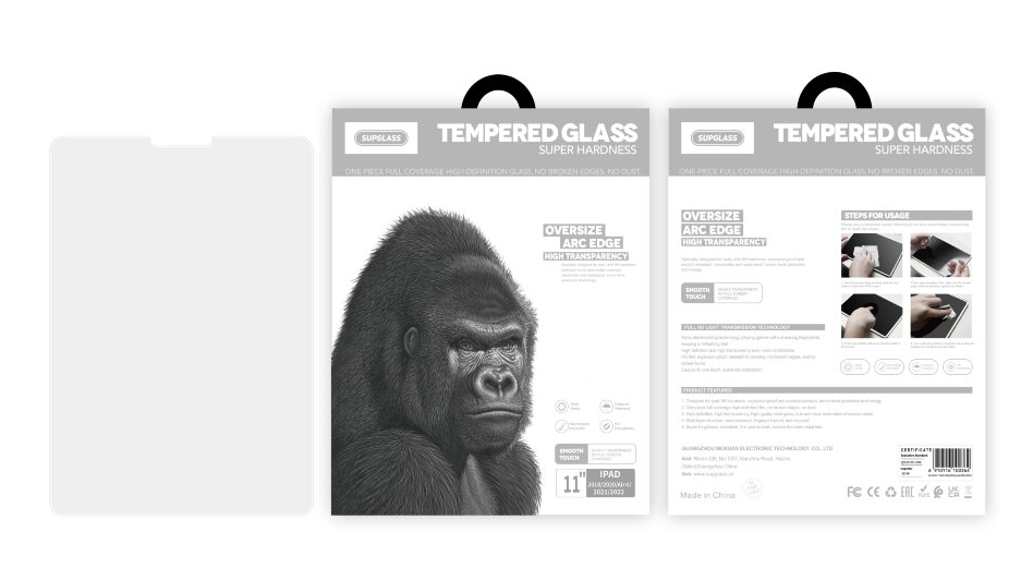 Защитное стекло XC-20 Glass Super iPad Pro 11