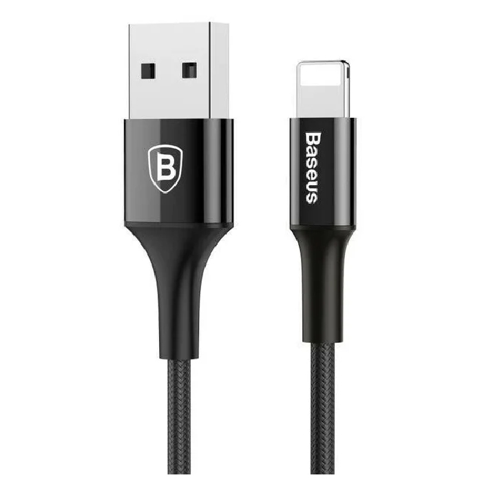 USB Baseus Lightning Jet Metal 1м CALSY-01