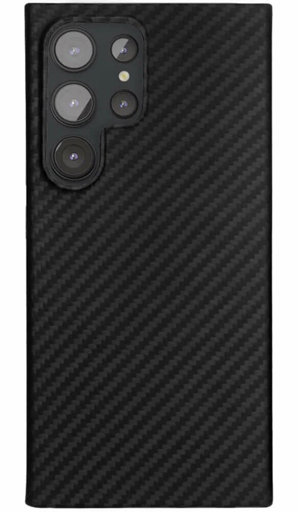 Чехол «vlp» Кевлар MagSafe для Samsung S24 Ultra, Черный