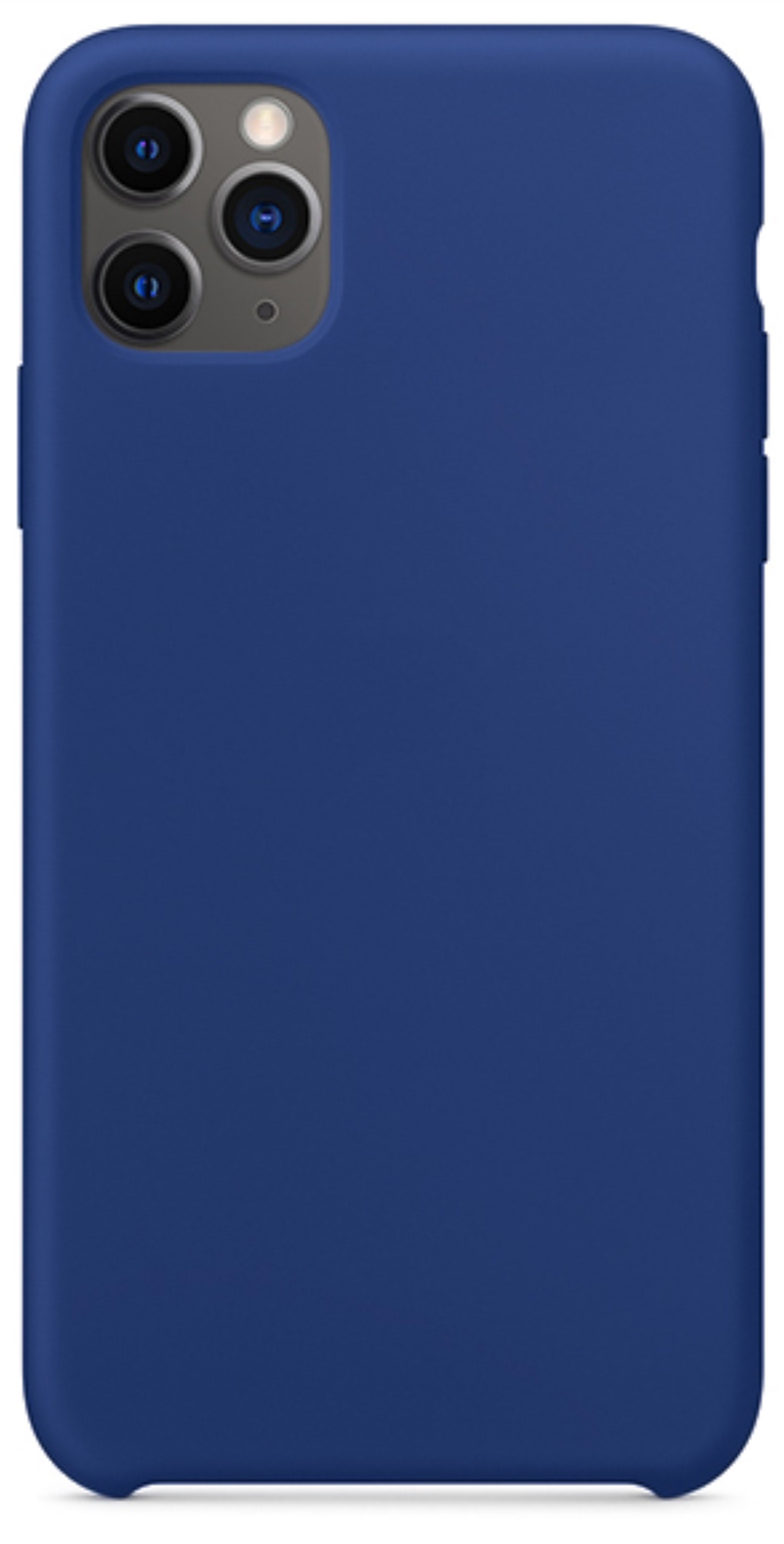 Оригинальный Силиконовый чехол для Apple iPhone 11 Pro Max, Васильковый