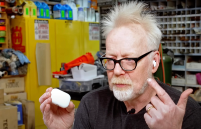 Адам Сэвидж из «Разрушителей легенд» протестировал AirPods Pro 2 в роли слухового аппарата