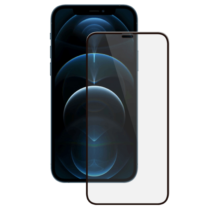 Защитное стекло Deppa 2,5D Full Glue для Apple iPhone 12/12 Pro, Черная рамка