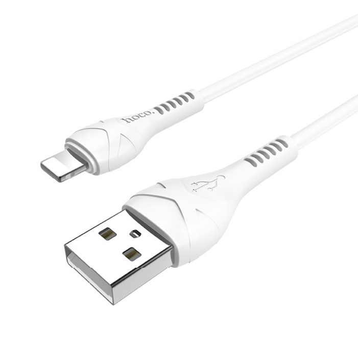 Hoco X37 Cool Power Charging Data Cable for iP, Белый