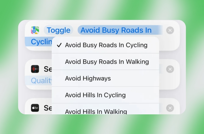 В бета-версии iOS 18.4 для разработчиков «Ярлыки» получили гораздо больше возможностей