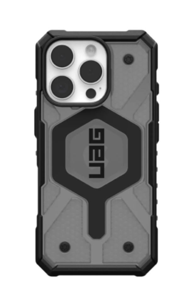 Чехол с поддержкой MAGSAFE Uag Pathfinder Clear для iPhone 16 Pro, Прозрачный