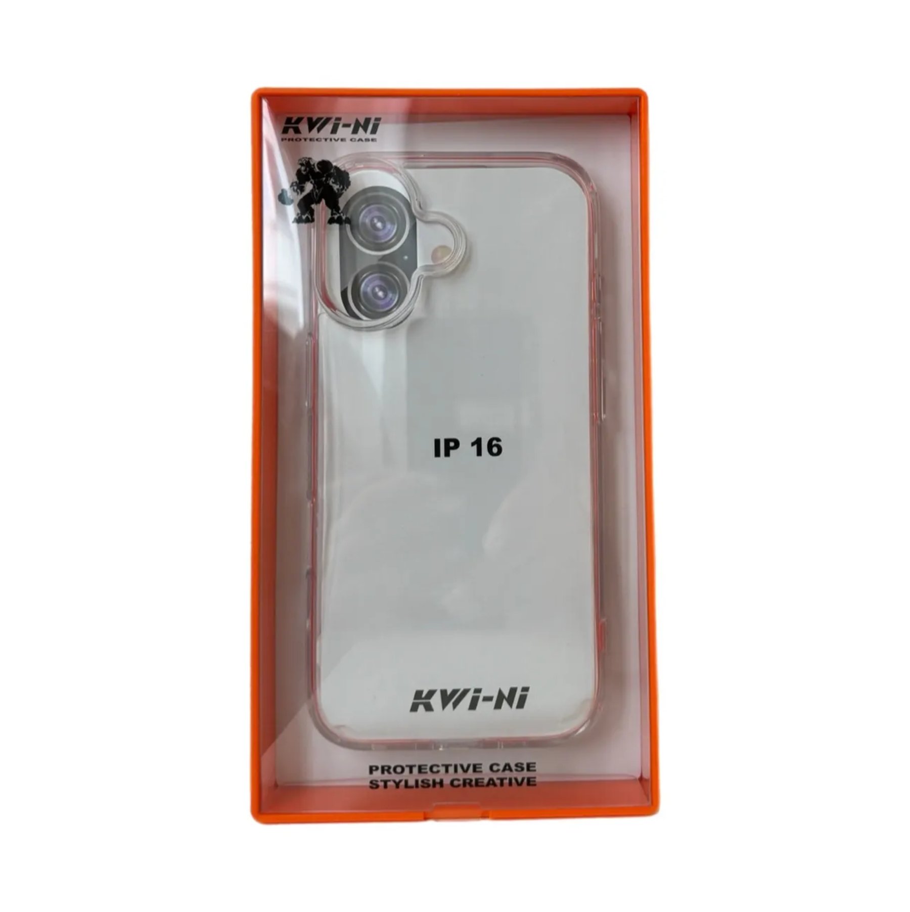 Чехол Kwi-ni матовый ультратонкий для iPhone 16, ⁠Белый