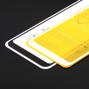 Защитное стекло 2D для Xiaomi Mi8, Белый