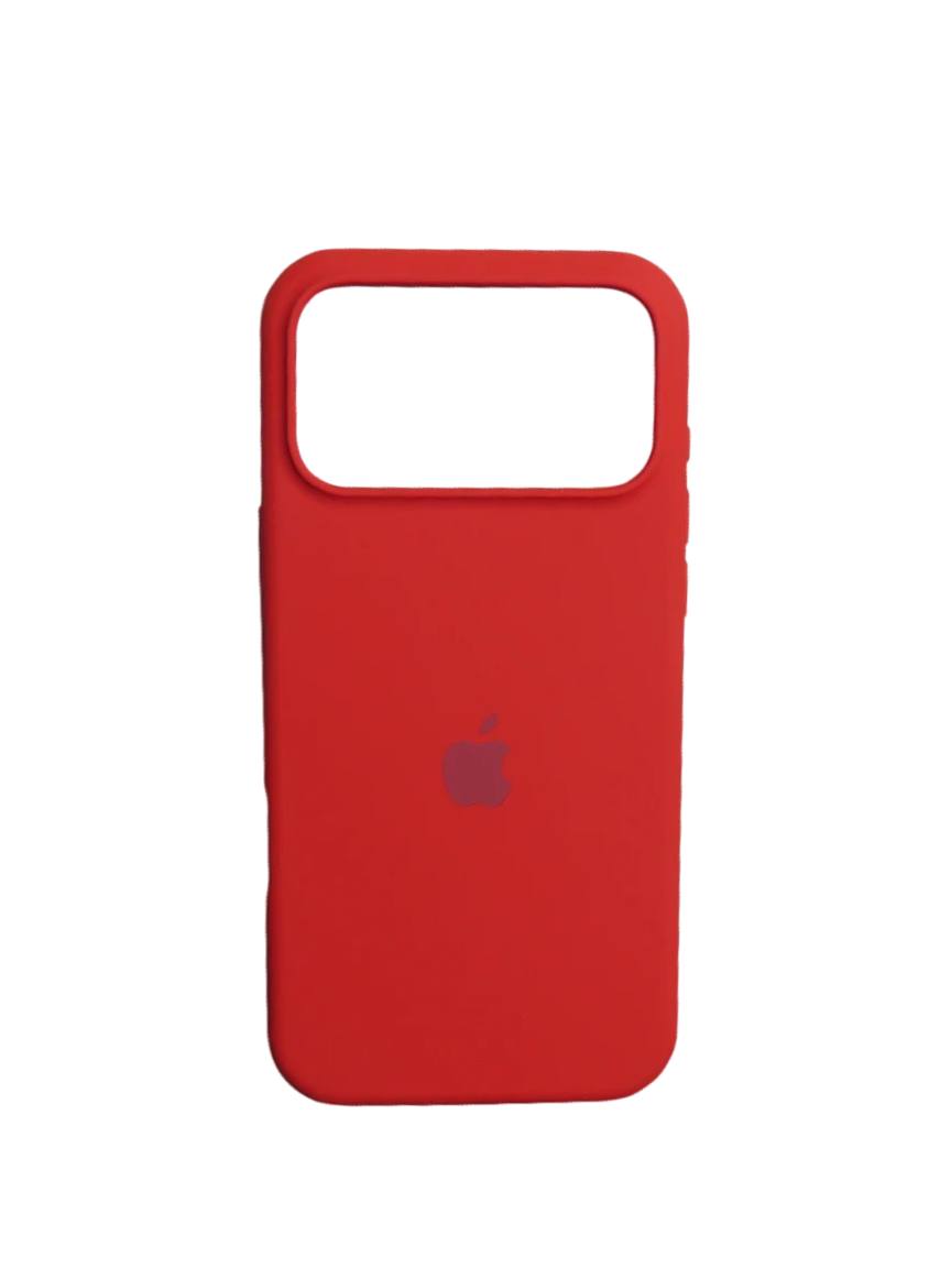 Чехол Silicone Case iPhone 17 Pro Max, Красный