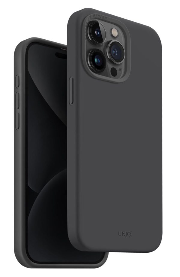 Чехол Uniq для iPhone 15 Pro Max LINO Magsafe, Серый