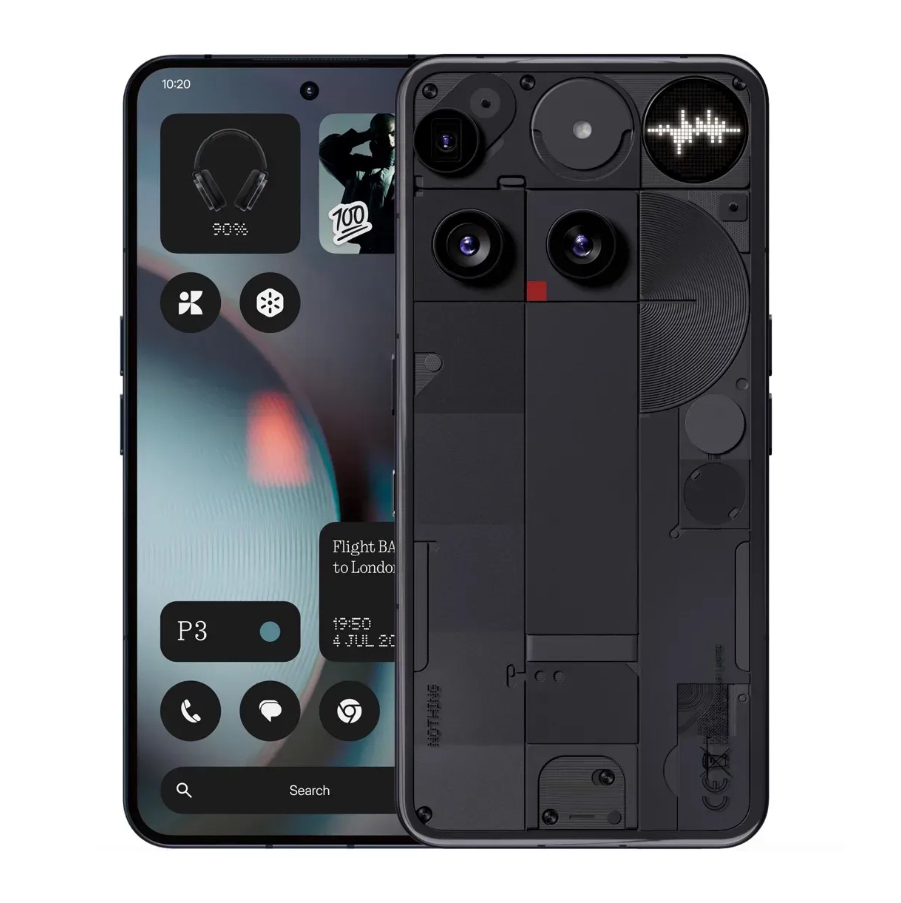 Nothing Phone (3) 12/256Гб, Черный