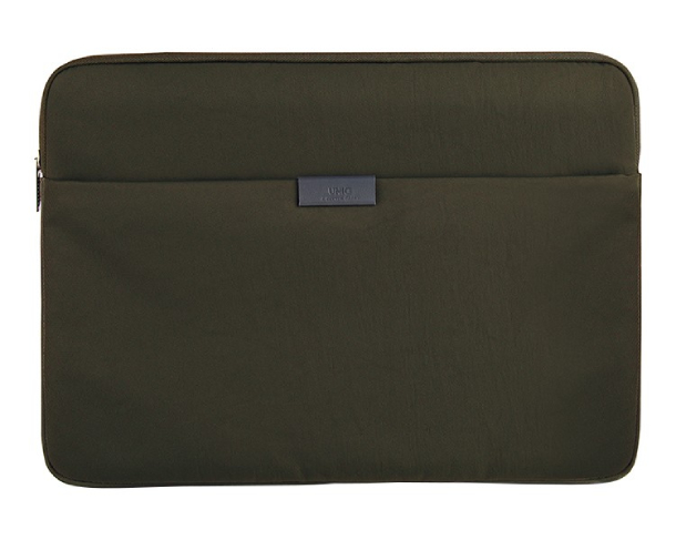 Сумка Uniq для MacBook 14" Bergen Nylon sleeve, Оливково-зеленый