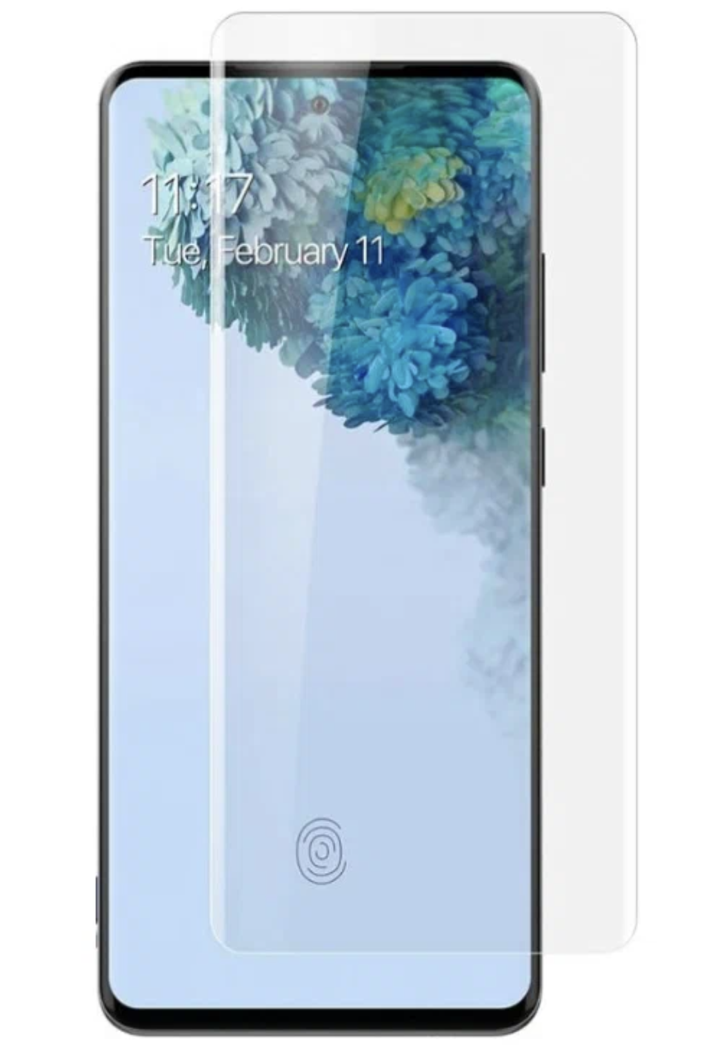 Защитное стекло для Samsung с УФ клеем S20 Ultra