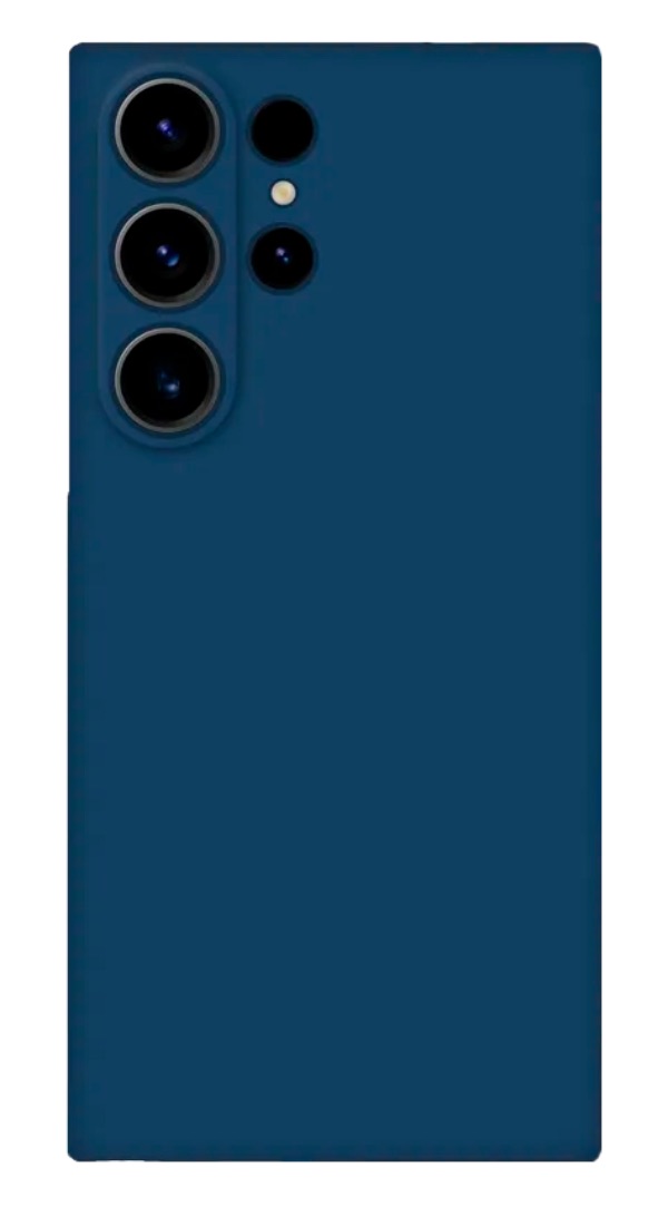 Чехол Силикон для Samsung Galaxy S24 Ultra, Синий