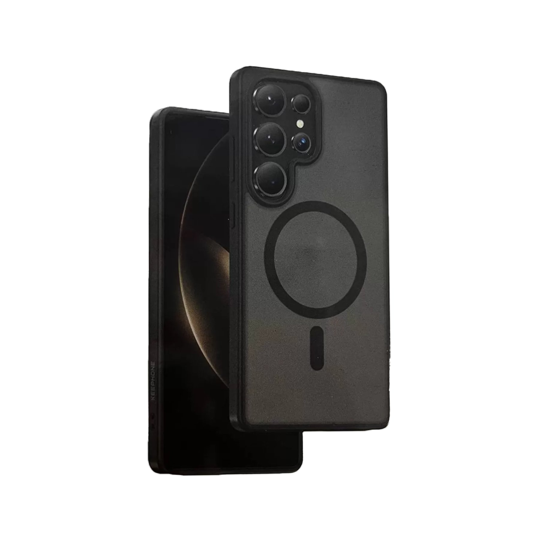 Чехол Keephone Mago pro Clear Case Samsung S25 Ultra, MagSafe, Черный