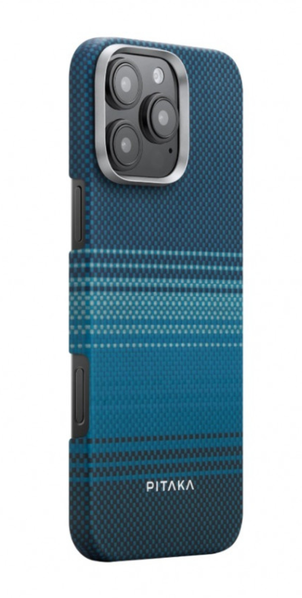 Чехол PITAKA Ultra-Slim для iPhone 16 Pro, Восход Луны + Магнитное кольцо MagEZ Grip3, Восход Луны