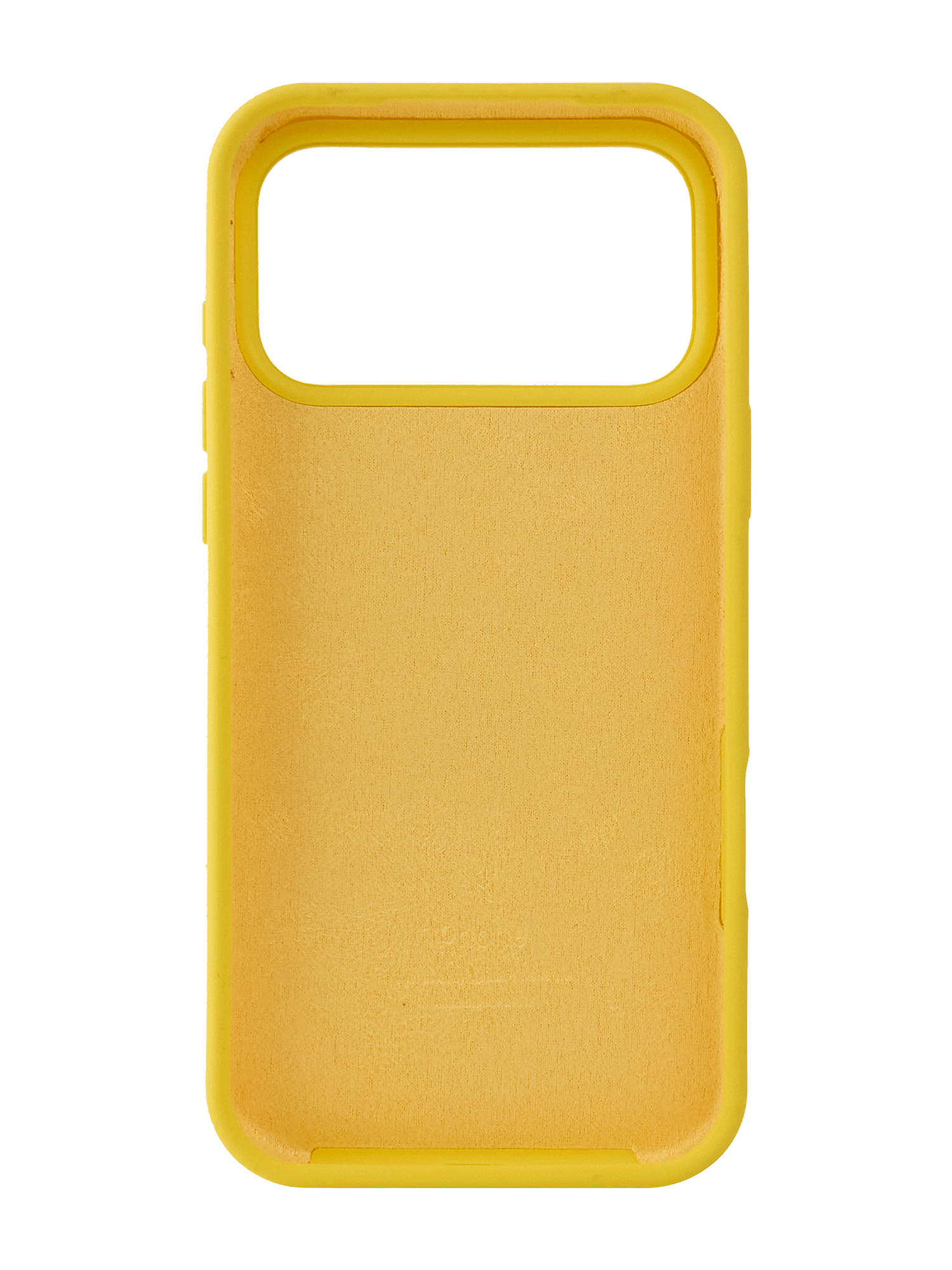 Чехол Silicone Case iPhone 17 Pro Max, Желтый