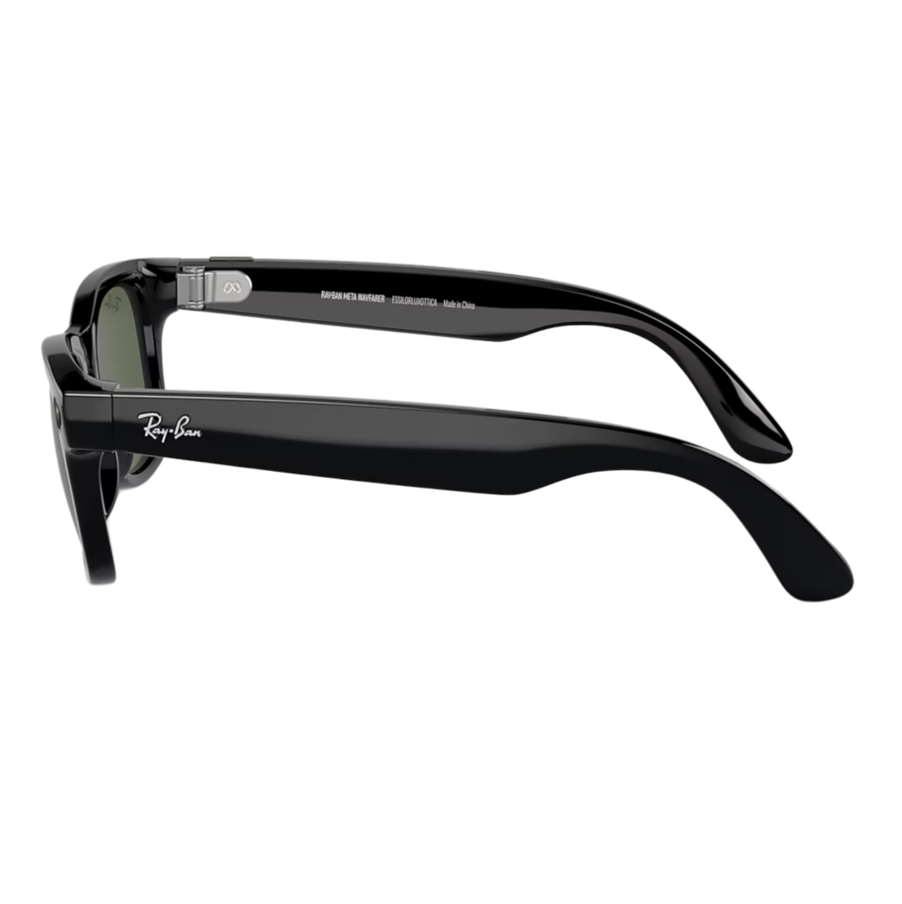 RayBan Meta Wayfarer, 150 - 52 размер, Блестящий черный/зеленый, RW4010 в Краснодаре