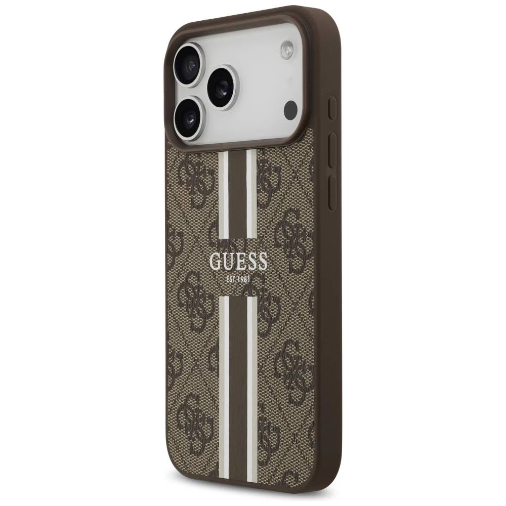 Чехол Guess iPhone 17 Pro Max, MagSafe, Коричневый