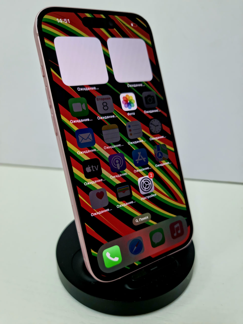 iPhone 15 128Гб, (2 sim / 92%), Розовый - БУ . . +