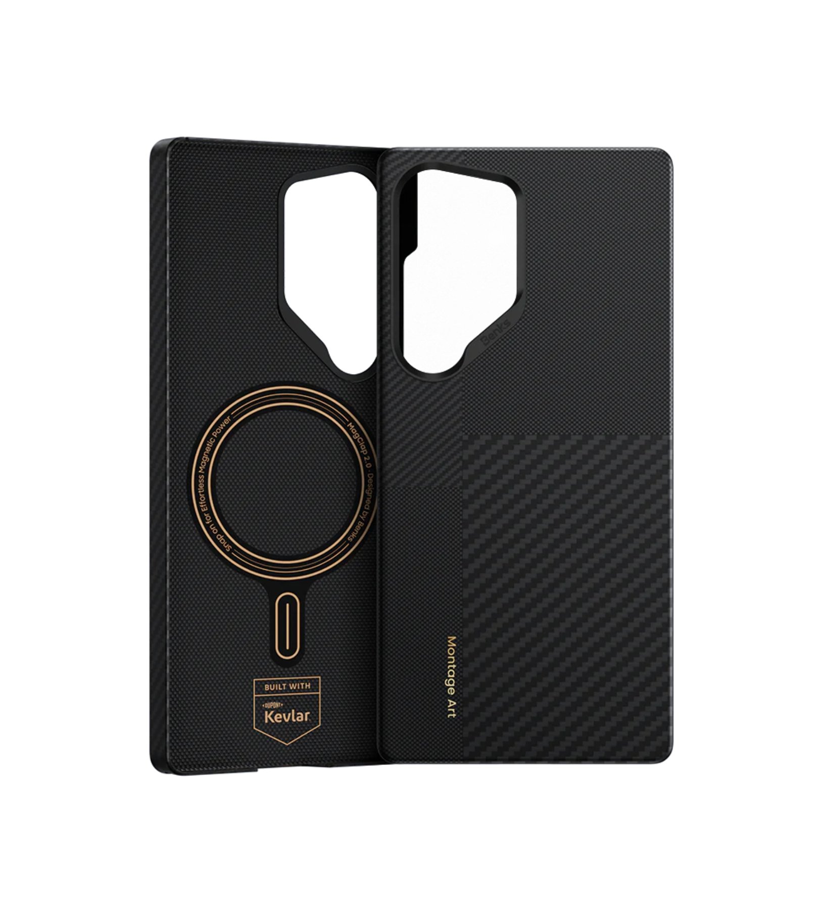 Чехол Benks Kevlar Armor Air Montage C2 Samsung S25 Ultra, Черный