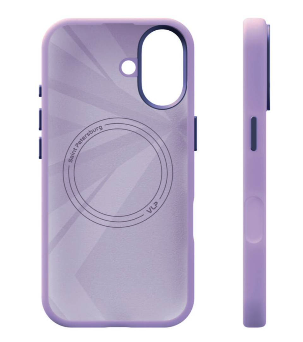 Чехол VLP Aster Pro Case iPhone 17, MagSafe, Лавандовый
