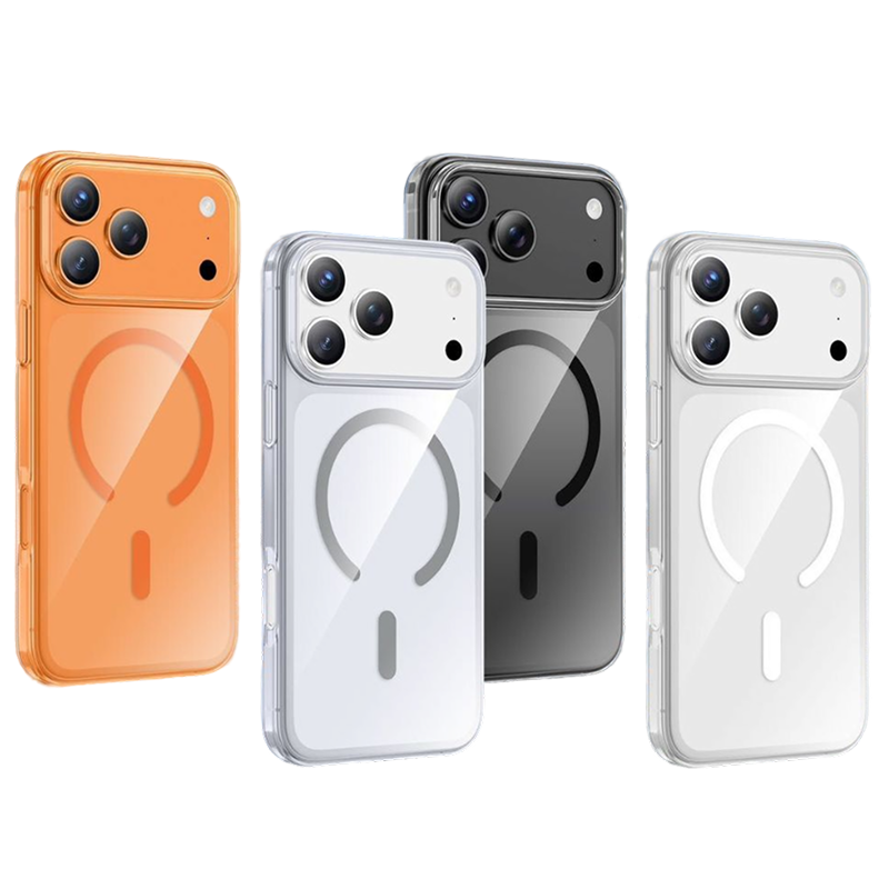 Чехол Clear Case MagSafe iPhone 17 Pro, Прозрачный