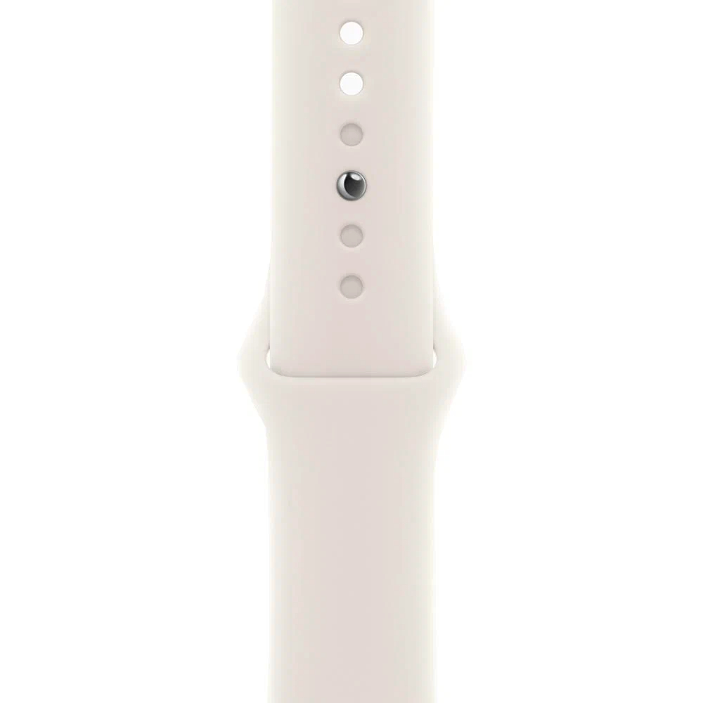 Apple Watch Series 11 GPS 42мм, Серебристый алюминиевый корпус Sport Band S/M MEW34, Сияющая звезда