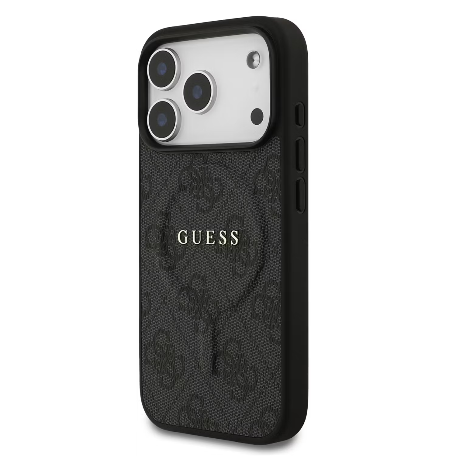 Чехол Guess iPhone 17 Pro Max, MagSafe, Черный