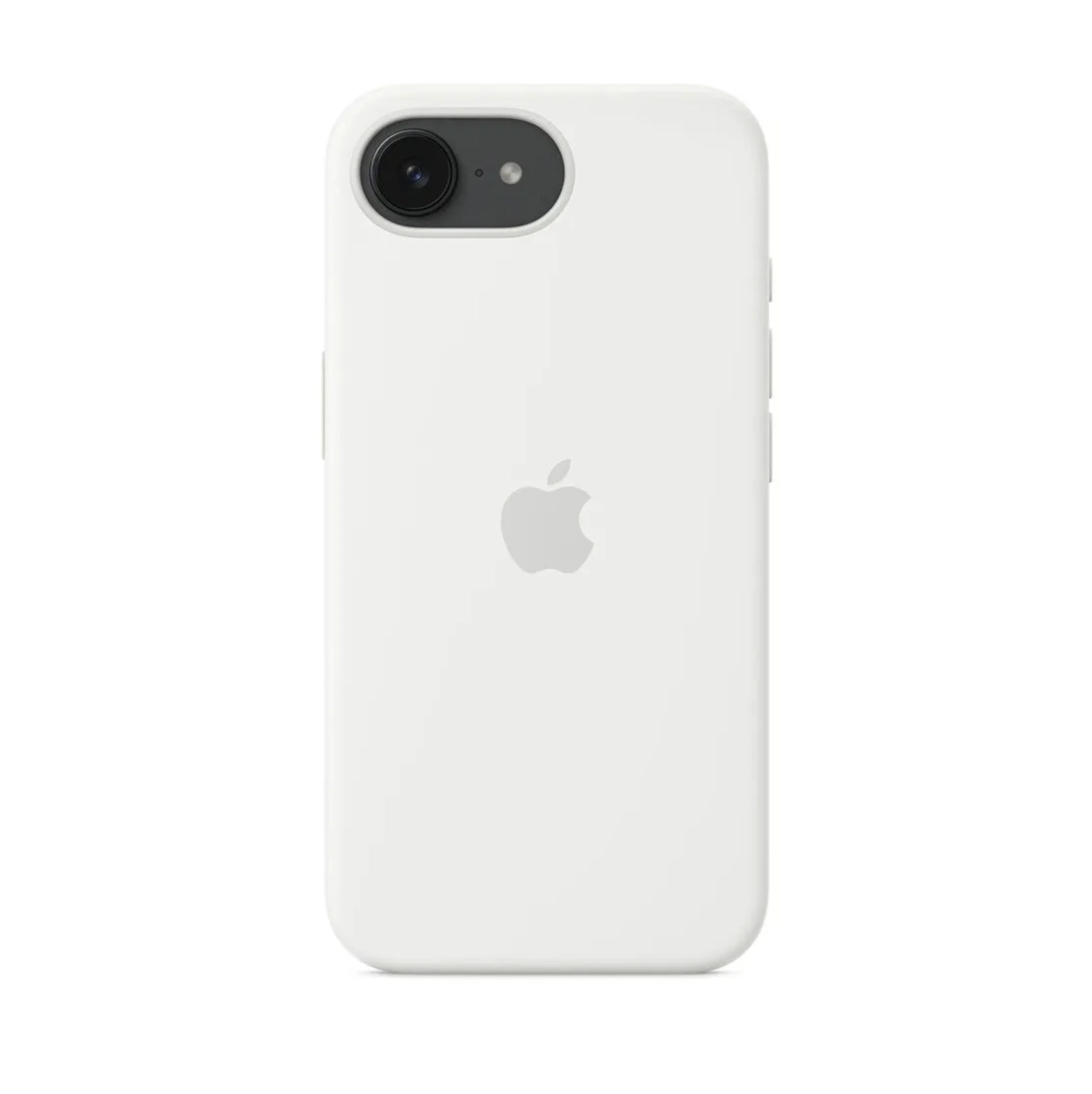 Чехол SILICONE CASE MagSafe для iPhone 16e Белый