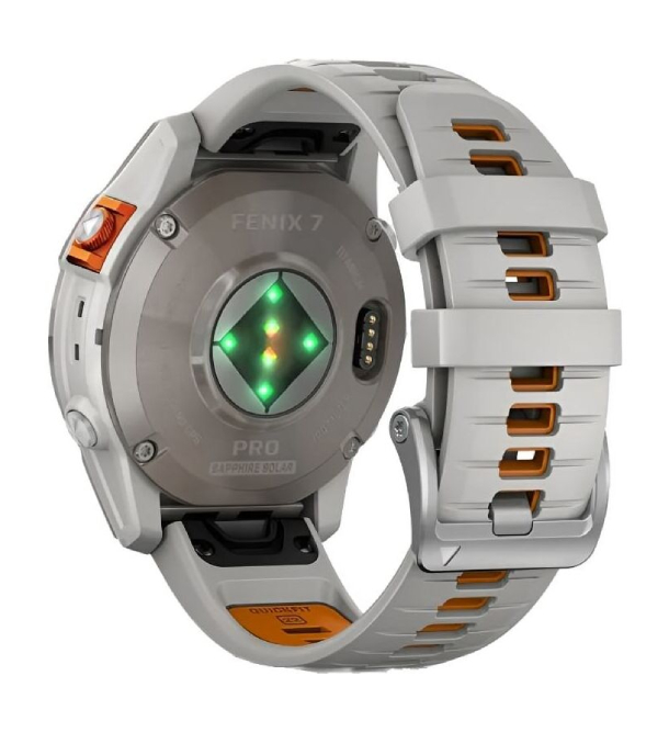 Garmin Fenix 7x Pro Сапфир Solar, Серый Туман