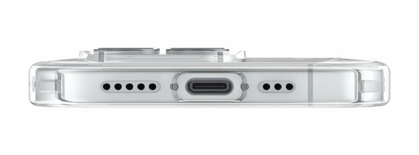 Чехол силиконовый Benks Lucent Pro MagSafe для iPhone 16 Pro Max, Прозрачный