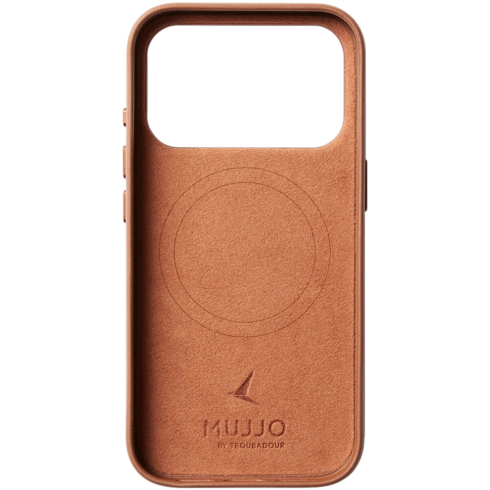 Чехол Mujjo Wallet Leather для iPhone 17 Pro, Песочный