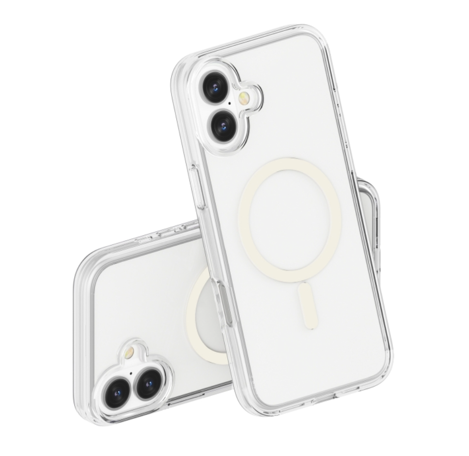 Чехол Keephone Hybrid Pro для iPhone 16, прозрачный