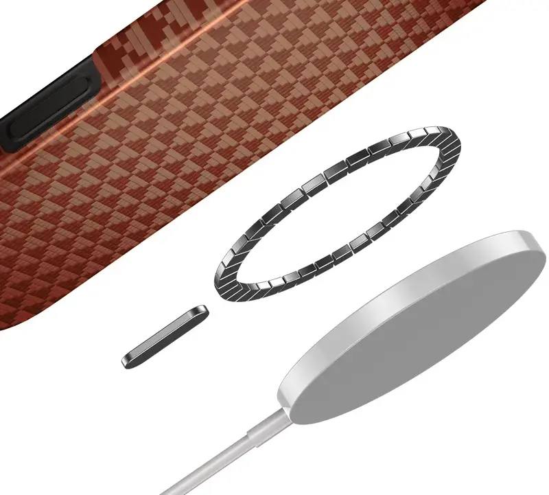 Чехол KeePhone Kevilar Paris для iPhone 17 Pro Max, Оранжевый