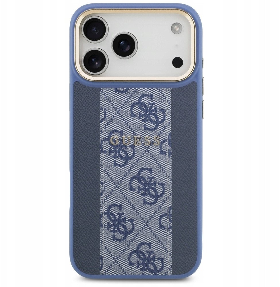 Чехол Guess iPhone 17 Pro Max, MagSafe, Голубой