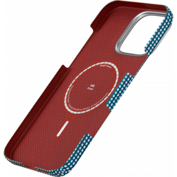 Чехол PITAKA Ultra-Slim для iPhone 16 Pro Max, Синий