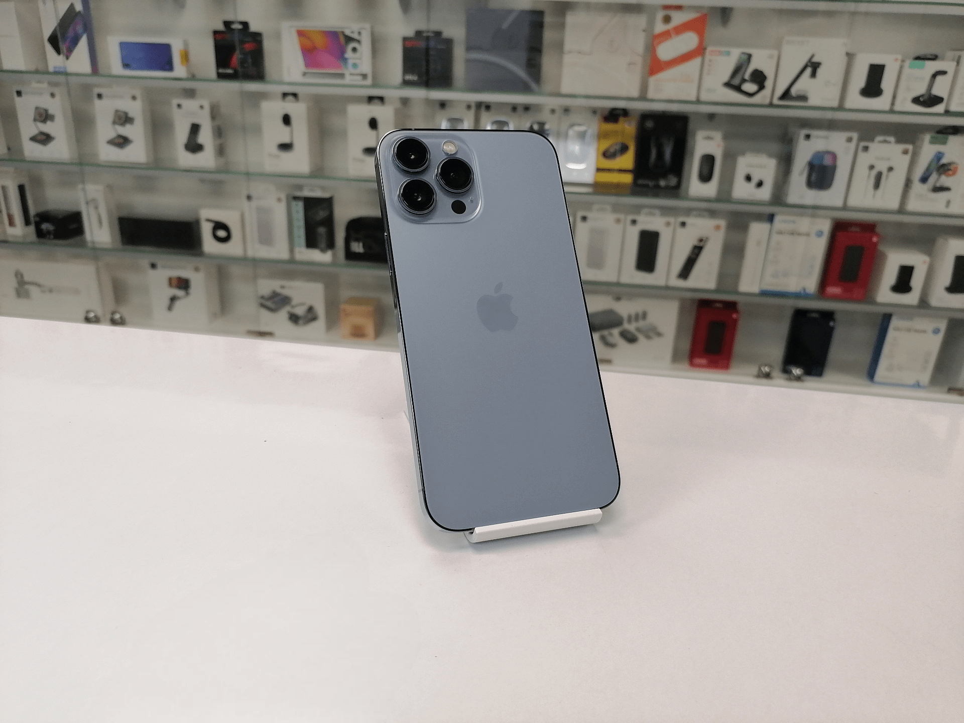 iPhone 13 Pro Max 512Гб, (87% / Без коробки) RU, Небесно-голубой - БУ . . +