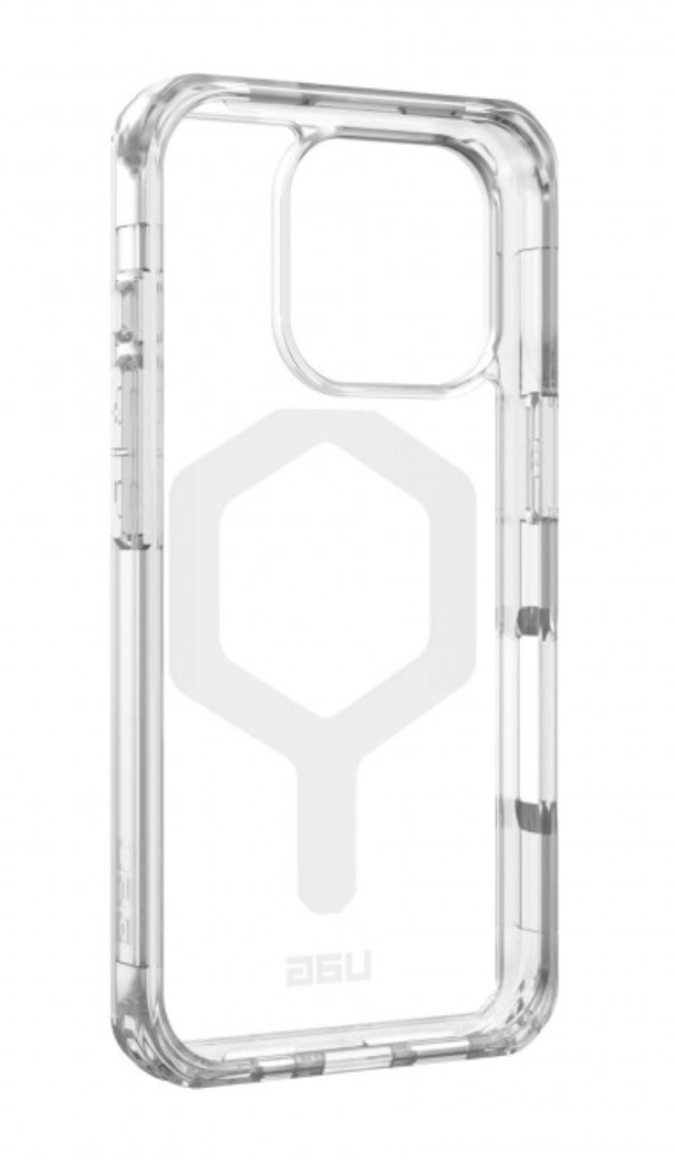 Чехол с поддержкой MAGSAFE Uag Plyo для iPhone 16 Pro, Прозрачный/Белый